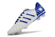 Carregar imagem no visualizador da galeria, Chuteira Campo Adidas AdiPure 11 Pro FG Branca e Azul
