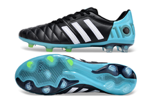 Carregar imagem no visualizador da galeria, Chuteira Campo Adidas AdiPure 11 Pro FG Branca e Azul
