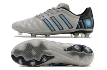 Carregar imagem no visualizador da galeria, Chuteira Campo Adidas AdiPure 11 Pro FG Branca e Azul
