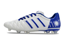 Carregar imagem no visualizador da galeria, Chuteira Campo Adidas AdiPure 11 Pro FG Branca e Azul
