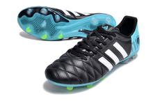 Carregar imagem no visualizador da galeria, Chuteira Campo Adidas AdiPure 11 Pro FG Branca e Azul
