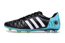 Carregar imagem no visualizador da galeria, Chuteira Campo Adidas AdiPure 11 Pro FG Branca e Azul
