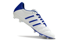 Carregar imagem no visualizador da galeria, Chuteira Campo Adidas AdiPure 11 Pro FG Branca e Azul
